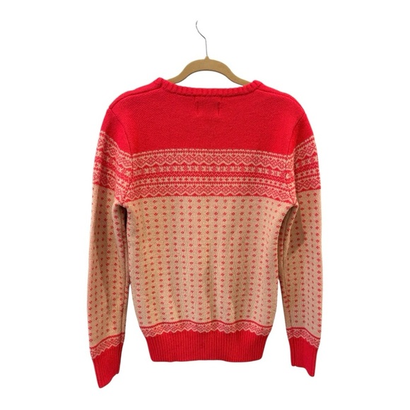 Scotch & Soda Fair Isle Ski Wool Blend Sweater, Men’s Size L - Picture 3 of 7